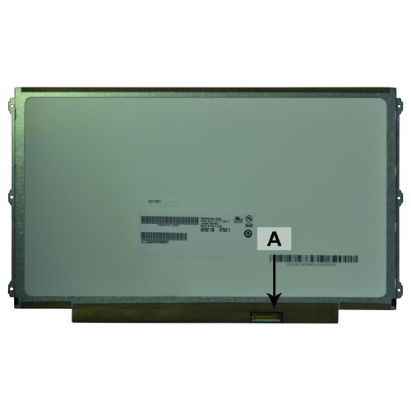 2-power 2P-M6F9D - Wyświetlacz - 31,8 cm (12,5 cala) - WXGA