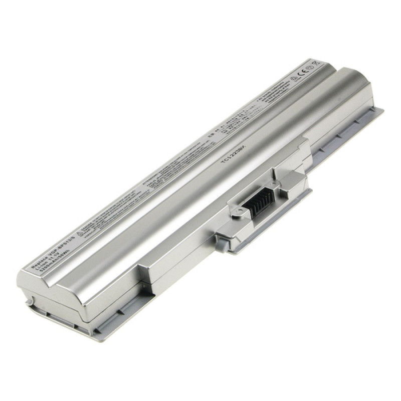 2-power Main Battery Pack Sony Vaio VGN-CS11 Srebrny - Bateria - 5.200 mAh (2P-VGP-BPS13AS)