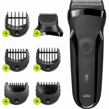 Braun Golarka | Seria 3 300BT | Czas pracy (maks.) 30 min | NiMH | Czarny