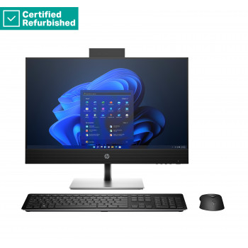 ODNOWIONY SREBRNY HP Pro 440 G9 AIO All-In-One - i5-13500T, 16GB, 256GB SSD, 23,8 FHD Dotykowy AG, Regulowana wysokość, Bez myszy, Win 11 Pro, 1 rok