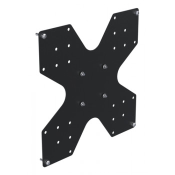 Ergonomic Solutions Hook & Rail VESA 100 na 200/300/400 Adapter - czarny