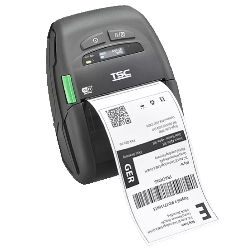 TSC Alpha-30R Premium - Mobilny drukarka paragonów i etykiet 80mm 203dpi USB 2.0+ MFi - Drukarka etykiet