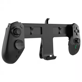 DELTACO GAM-196 Przewodowy gamepad USB-C dla Nintendo Switch, PC i Android - Czarny