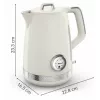 Tefal Soleil KO355AE0 Czajnik elektryczny 1,7 L 2400 W Biały