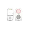 Chillax CB210 DECT Cyfrowa Niania Audio z Funkcją Rozmowy Dwukierunkowej, Czujnikiem Temperatury i Nocnym Światłem, Biały