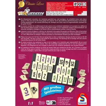 Schmidt Spiele Classic Line MyRummy w metalowej puszce
