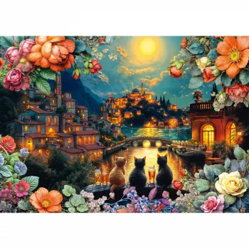Schmidt Spiele Trio im Mondlicht puzzle 1000 elementów