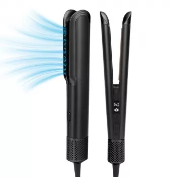 StayBeauty by Extralink M-17936F Stylizator na mokre i suche włosy z funkcją suszenia, 1200W, czarno-różowy