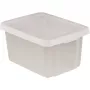 CURVER Essentials 16L Przezroczyste pudełko do przechowywania z pokrywką, 30x39x21 cm