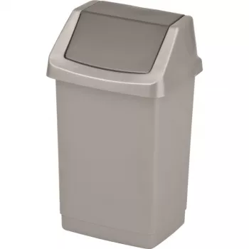 Kosz na śmieci Curver Click-It 9L Srebrny