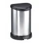 Kosz na pedały CURVER Deco 15L Srebrny
