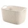 CURVER Kosz Knit L Prostokątny 19L 40x30x23cm Biały