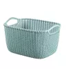 CURVER Kosz Knit S Prostokątny 8L 30x22x17cm Niebieski