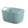 CURVER Kosz Knit S Prostokątny 8L 30x22x17cm Niebieski