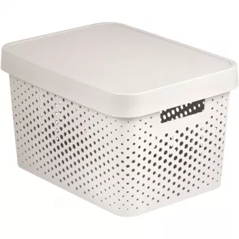 CURVER Recycled Infinity 17L Pudełko do przechowywania Białe 36x27x22cm