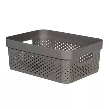 CURVER Infinity Recycled Box 11L 36x27x14cm Ciemnoszary
