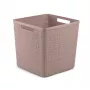 Kosz CURVER Jute Square 17L 28x28x27cm Różowy