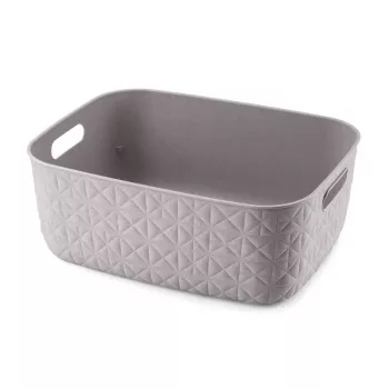 Kosz do przechowywania CURVER Softex M 12,5 l szaro-brązowy 37,9x29,2x14,3 cm