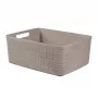 Kosz CURVER Jute M 12L 36x28x15cm Beżowy