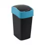 CURVER Flip Bin 25L Kosz na śmieci Czarno-niebieski
