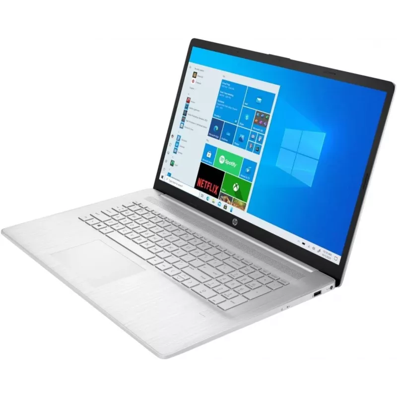 Laptop HP 17-CN0XXX 17,3 inch HD+ - Intel Celeron N4020, 8GB RAM, 256GB SSD, Windows 11 Home, Natural Silver Laptop HP 17-CN0XXX / Celeron / RAM 8 GB / SSD Drive / 17,3″ HD+