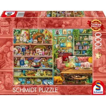 Schmidt Spiele Aus Alt mach Neu - mit Liebe dekoriert (1000 Teile) Puzzle 1000 elementów