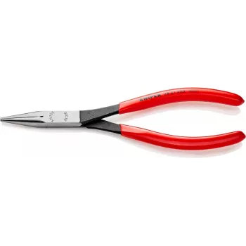 Szczypce instalacyjne KNIPEX 200 mm, płaskie szczęki, uchwyty wieloskładnikowe