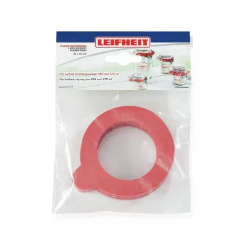 LEIFHEIT Wymienne gumki 6 szt. 52x80 mm do słoików z zamknięciem 255/370 ml