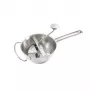 LEIFHEIT ComfortLine Flotte Lotte Przetak do żywności 20 cm, stal nierdzewna, 3 sita, ręczny, srebrny/czarny
