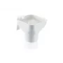 LEIFHEIT Lejek kuchenny z wyjmowanym sitkiem o drobnych oczkach, 19 cm, biały/przezroczysty