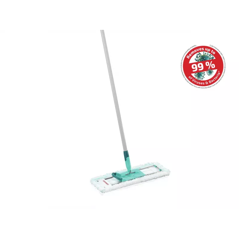 LEIFHEIT Profi XL Micro Duo Mop do podłóg ze stalowym trzonkiem, 42 cm
