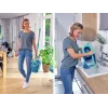 LEIFHEIT Zestaw do czyszczenia podłóg Rotation Disc Mop Ergo z Power Cleaner 1L