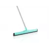 LEIFHEIT Classic Aqua Collect Ściągaczka do podłóg z teleskopowym uchwytem, 45 cm, zielono-biała