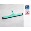 LEIFHEIT Click System głowica do ściągaczki do podłóg 45 cm do zbierania wody, podwójna gumowa listwa, niebiesko-biała