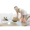 SOEHNLE Air Aromatizator Valencia Ultradźwiękowy Dyfuzor Aromatyczny, 100 ml Zbiornik, Do 4h Pracy, Biały/Srebrny