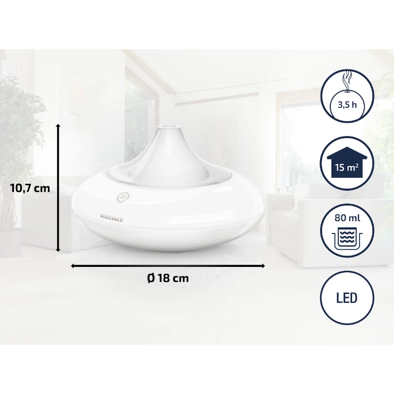 SOEHNLE Air Aromatizator Ravenna ultradźwiękowy dyfuzor zapachowy