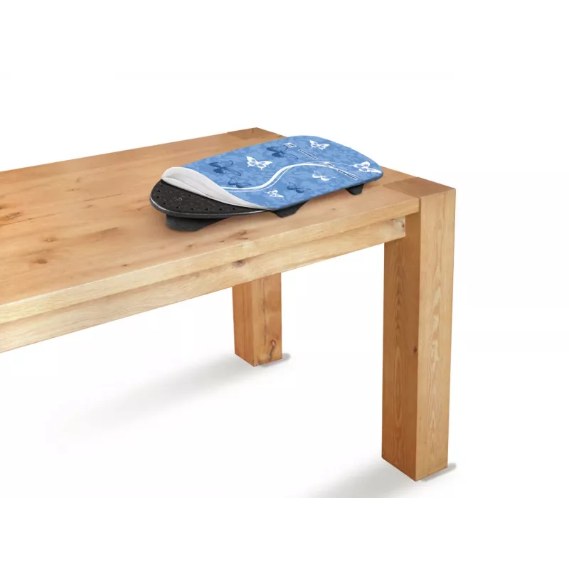 LEIFHEIT Air Board Table Compact Deska do prasowania 70x30cm, Thermo-Reflect, Ultra-Light EPP, Składana, Biało-Niebieska