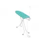 LEIFHEIT Air Board M Compact Plus Deska do prasowania 120x38cm z technologią Thermo-Reflect, regulacja wysokości 75-95cm, składana, pokrycie bawełniane