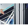 LEIFHEIT Air Board M Compact Plus Deska do prasowania 120x38cm z technologią Thermo-Reflect, regulacja wysokości 75-95cm, składana, pokrycie bawełniane