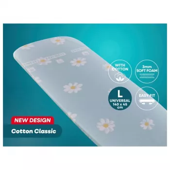 LEIFHEIT Pokrowiec na deskę do prasowania Cotton Classic L/Universal 140x45cm