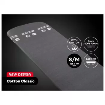 LEIFHEIT Pokrowiec na deskę do prasowania Cotton Comfort S/M 125x40cm