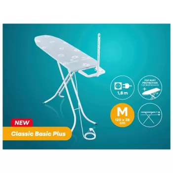 LEIFHEIT Deska do prasowania Classic M Basic Plus 120x38cm