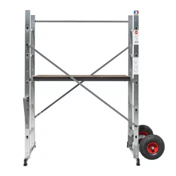 Rusztowanie HAILO HobbyStep H3 stalowe 2x5 stopni składana platforma robocza