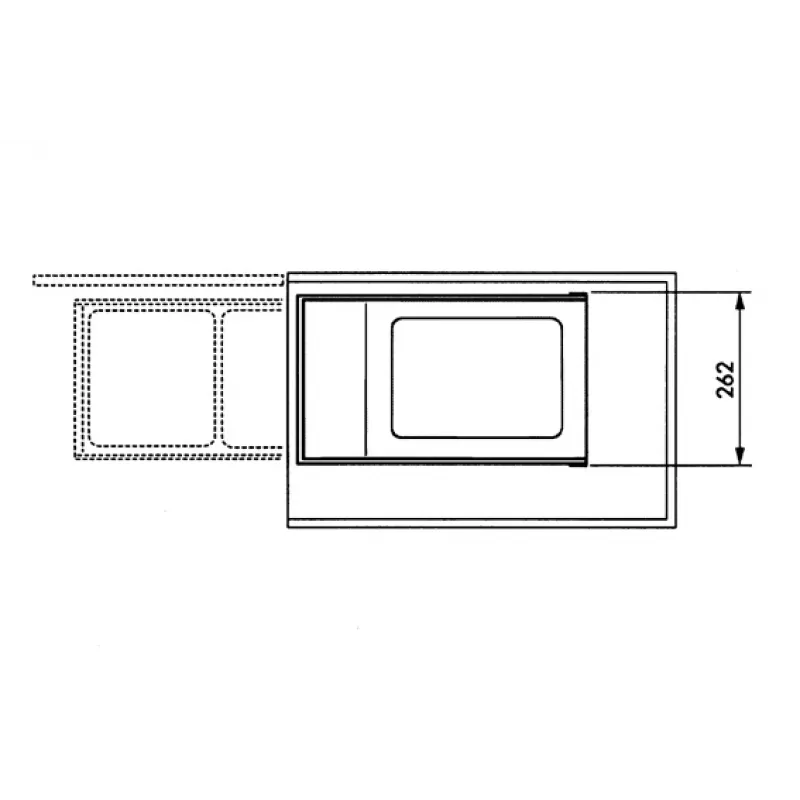 HAILO Multi-Box Duo L pojemnik na odpady podtynkowy, 2x14L, biały