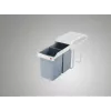 HAILO Multi-Box Duo L pojemnik na odpady podtynkowy, 2x14L, biały