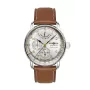 Zeppelin Mediterranee 96901 Automatyczny Zegarek Męski 42mm Niebieska Tarcza Pasek Skórzany