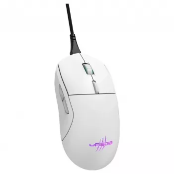 Hama uRage Reaper 250 Mysz gamingowa, przewodowa, optyczna, 6200 DPI, 6 przycisków, RGB, biała