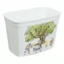 keeeper Pudełko wielofunkcyjne 4L Janek Kubuś Puchatek, białe, 27 x 18 x 16,3 cm, składane pudełko do przechowywania z pokrywką, plastik bez BPA