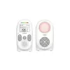Chillax CB260 DECT Cyfrowa Niania Audio z Funkcją Dwukierunkowej Rozmowy, Czujnikiem Temperatury, Nocnym Światłem, Kołysankami i Alertem Wibracyjnym – Biały