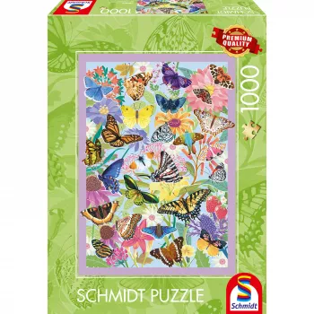 Schmidt Spiele Schmetterlingstreiben układanka 1000 elementów